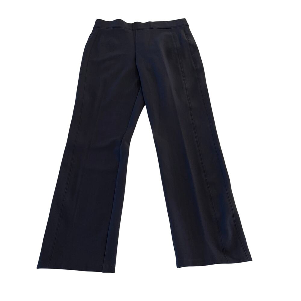 Spanx SPANXsupersmooth PerfectFit Ponte Slim Straight Pant in Navy Size Large - Picture 3 of 12